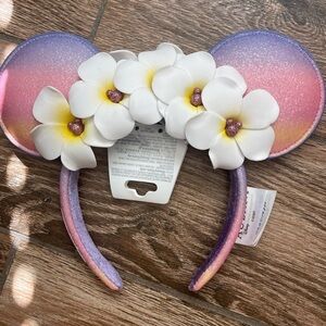 Disney Aulani Ombré Ear Headband with Flowers